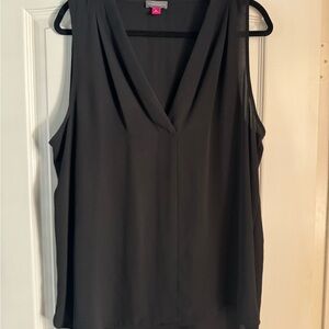 Vince Camuto Black Sleeveless Top